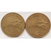 AUSTRALIA . THREE 3 TOKENS . PIER ONE and TELEGRAPH OLYMPIC SUPPORTERS